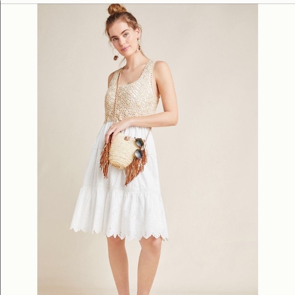 Anthropologie Beckett Crochet dress - Picture 1 of 3